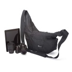 Lowepro Passport Messenger Shoulder Bag for Camera Laptop Personal Gear  Black | eBay